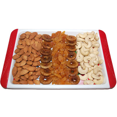 "Dryfruit Thali - RD1000 - Click here to View more details about this Product
